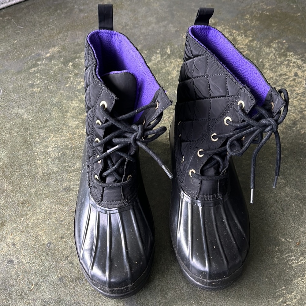 Sperry duck waterproof boots